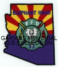 Z ARIZONA,ELEPHANT HEAD VOLUNTEER FIRE DEPARTMENT 1